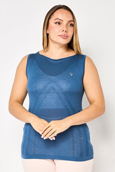 Ferrari Women Sportswear Fit Sleeveless Outdoor Top, Blue