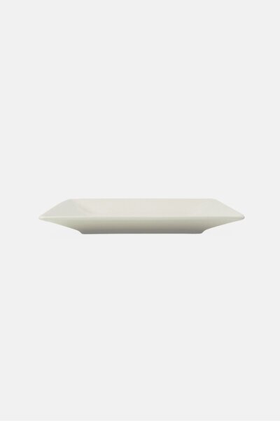 Our Table Sawyer Square Salad Plate, White