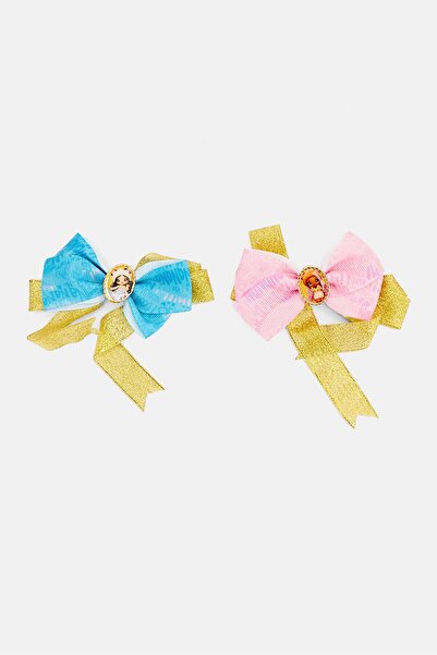Na Na Na Surprise Toddlers Girl 2 Pcs Bow Clips, Pink/Blue