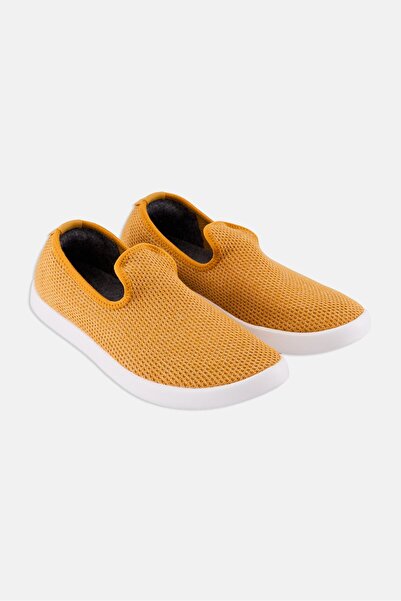 Allbirds حذاء كاجوال سهل الارتداء للنساء للاسترخاء على الأشجار، لون خردل