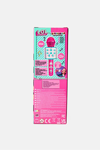 L.O.L. SURPRISE Voice Master Wireless Microphone Speaker, Multicolor