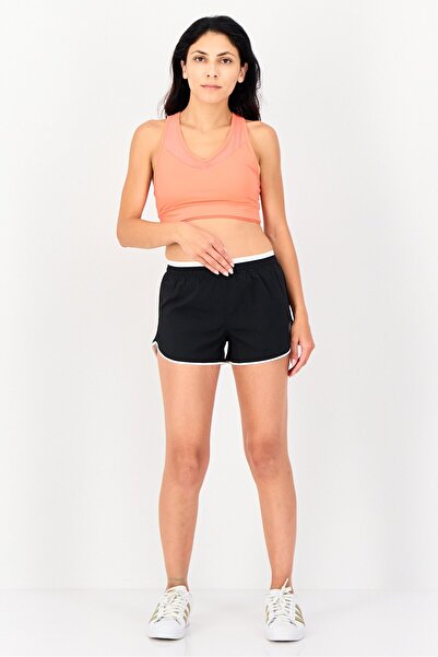 New Balance Women Sportswear Fit Brand Logo Training Shorts, Black