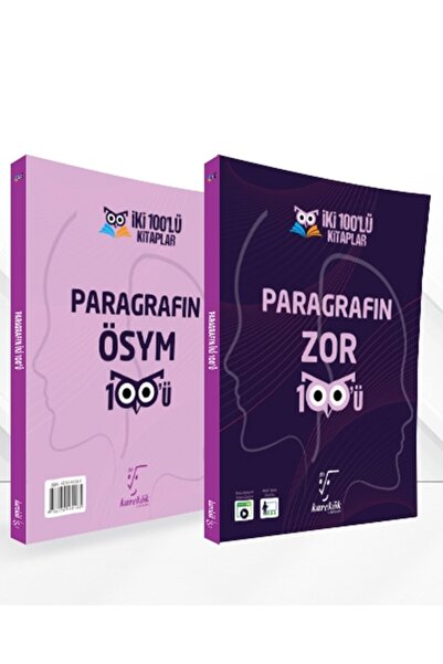 Karekök Yayınları 2025-2026 Müfredat 12.sınıf PARAGRAFIN ZOR-ÖSYM 100'Ü