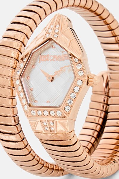 Just Cavalli Women JC1L303M0045 Stainless Steel Quartz Watch 32mm, Gold