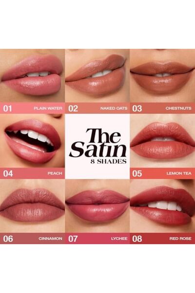 O.TWO.O Cosmetics FASHIONISTADEAL O.TWO.O HAUTE HYDRATING SATIN LIPSTICK (#1, PLAIN WATER)