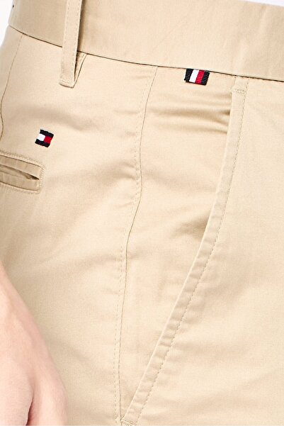 Tommy Hilfiger Men Straight Fit Solid Chino Pants, Beige