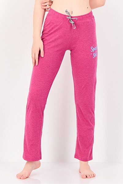 Zivame بيجامة نوم نسائية برباط وطبعة جرافيكية من روزالين ×، أرجواني