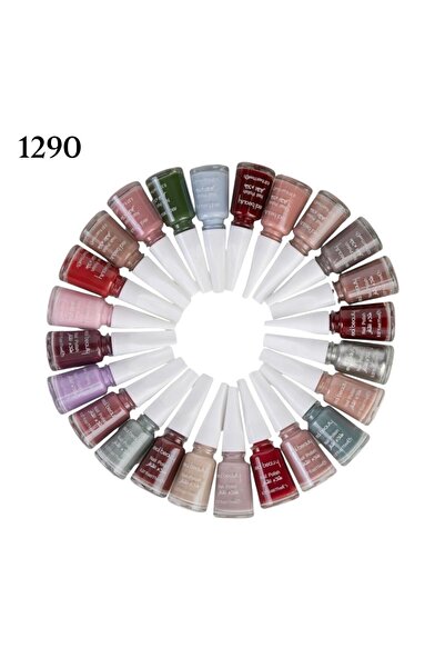 real beauty بوكس مناكير 24 لون ريل بيوتي 1290