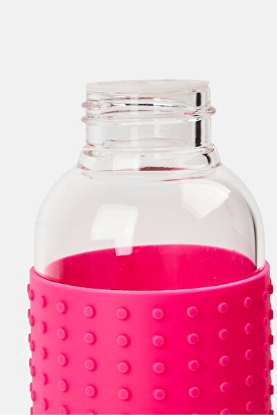 Asobu Ice Tea Infuser Glass Bottle 400ml, Pink