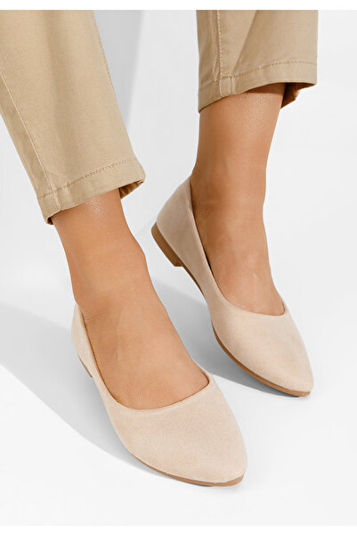 B T Shoes Γυναικείες μπαλαρίνες Genevieve V2 μπεζ