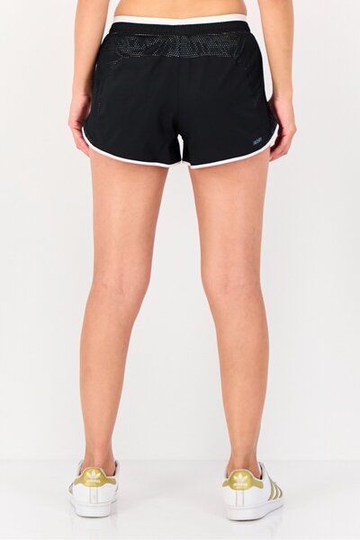 New Balance Women Sportswear Fit Brand Logo Training Shorts, Black