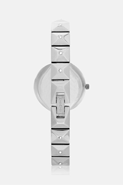 Bebe Women BB3730S/05M Stainless Steel Analog Watch 30 mm, Silver