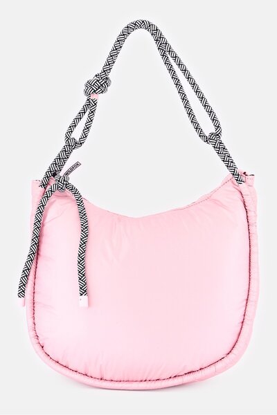 Wildfox Women Brand Logo Shoulder Bag, Light Pink