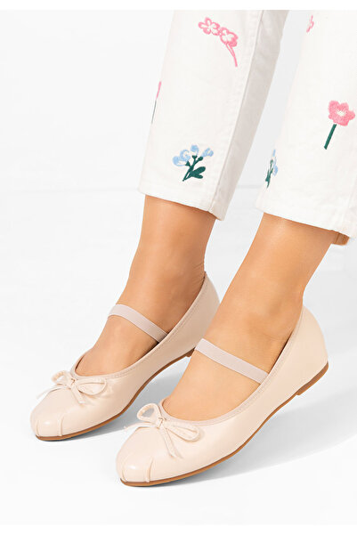 B T Shoes Γυναικείες μπαλαρίνες Ionelia μπεζ