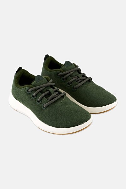 Allbirds حذاء جري نسائي برباط، زيتوني