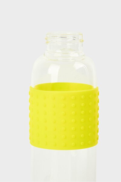 Asobu Ice Tea Infuser Glass Bottle 400ml, Yellow