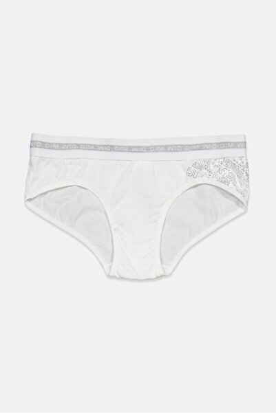 DİM Kids Boy Brand Logo Pull,On Brief, White