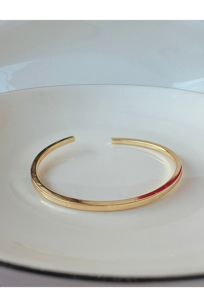 GİS JEWELRY Çift Renk Zarif Kelepçe