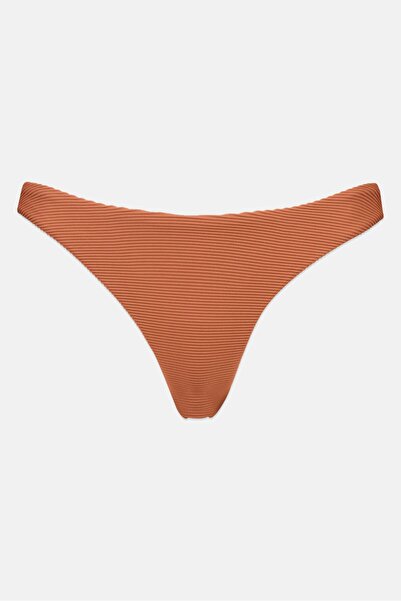 BİLLABONG Women Ribbed Bikini Bottom, Brown