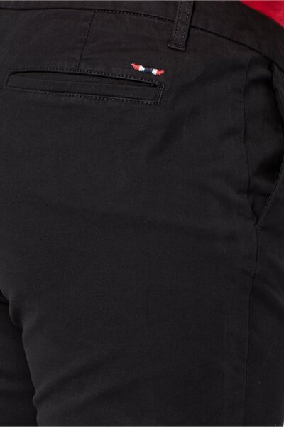 Napapijri Women Slim Fit Solid Straight Leg Pants, Black