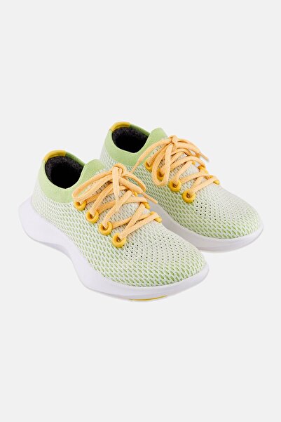 Allbirds حذاء تدريب نسائي برباط، أخضر نعناعي