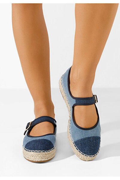 B T Shoes Denim dámské espadrilky Melania V2