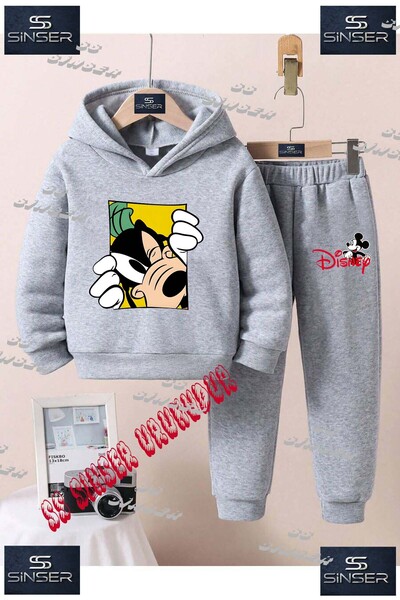 SS SİNSER Set de trening cu hanorac cu imprimeu special pentru copii, unisex,...