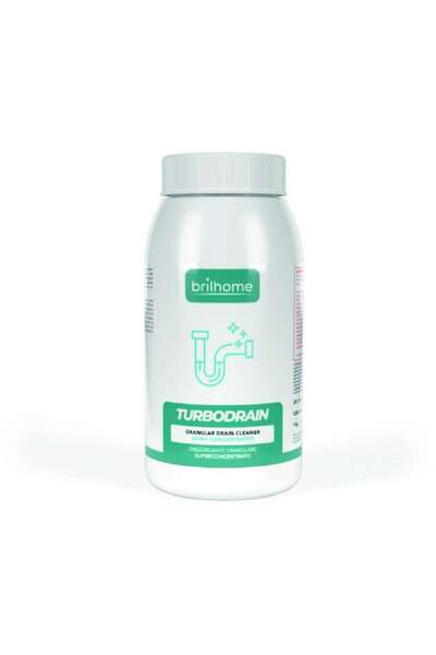 BRILHOME Granules for Drain Cleaning, Turbodrain, Brilhome, 1000g