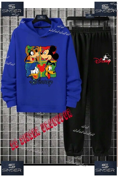 SS SİNSER Set de trening cu glugă pentru copii, unisex, cu imprimeu special „...