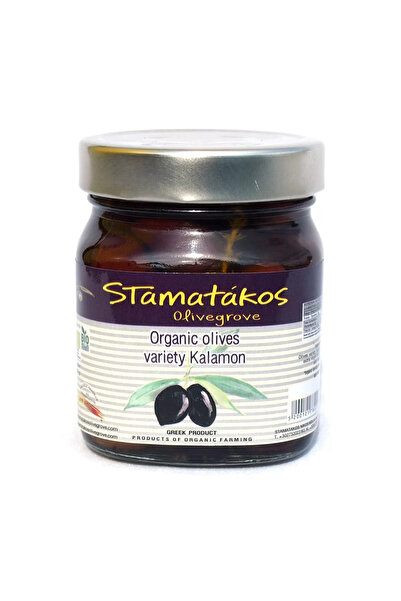 JollyMag Olivy Kalamata se sníženým obsahem soli Bio 290g