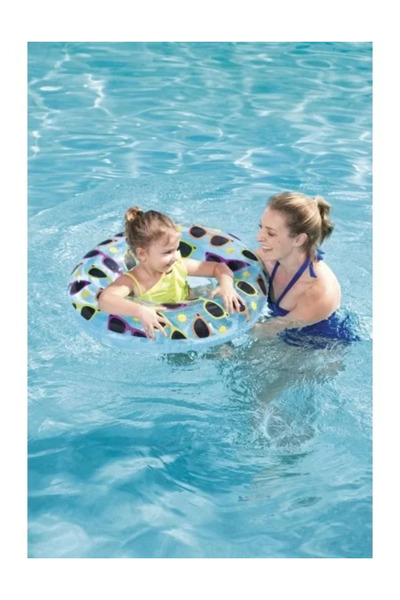 OEM Inflatable Swim Ring for Children, Bestway 36057, 76 cm, Glasses Model
