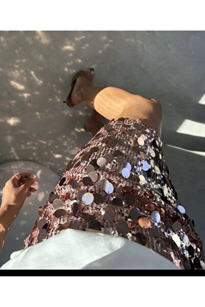 Özguş Payetli etek