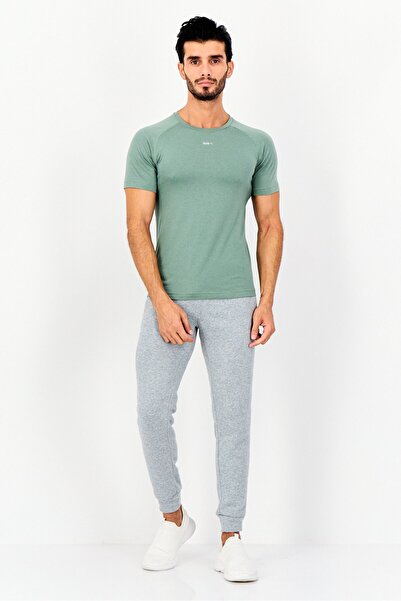 Puma Men Sportswear Fit Short Sleeve Running T-Shirt, Sage Green