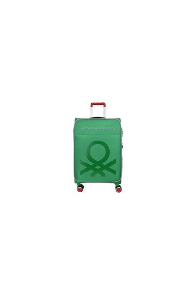 United Colors of Benetton Benetton Trolley 60 cm Yeşil Unisex Valiz