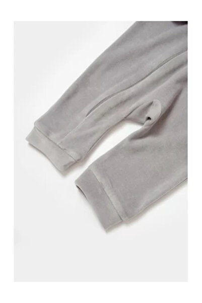 BabyCosy Salopeta Elefant cu maneca lunga din 80%bumbac si 20% poliester - Gri