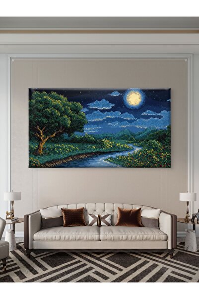 ESLEM VİNCENT VAN GOGH TEMALI BASKILI KANVAS TABLO