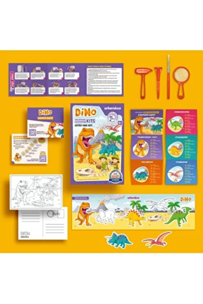 Arkerobox - Educational Archaeological Kit and 3D Puzzle, Dino