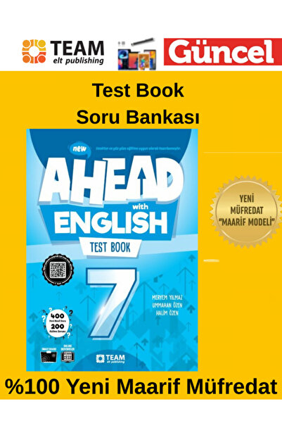 Team Elt Publishing Ahead with English 7.Sınıf 2026 %100 Yeni Maarif Müfredat...