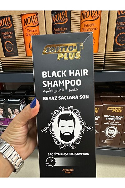 SOFT Saç siyahlaştırıcı şampuan