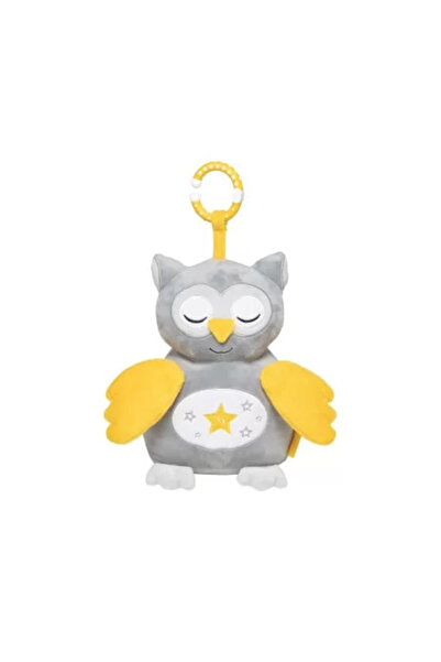 JollyMag Jucărie de pluș bufniță pentru copii Skiddou Marit cu zgomot alb, 25...