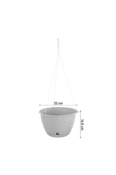 sterk Jardiniera lalea cu tavita, STERK, 100 X 16 X 19 cm, Plastic Maro