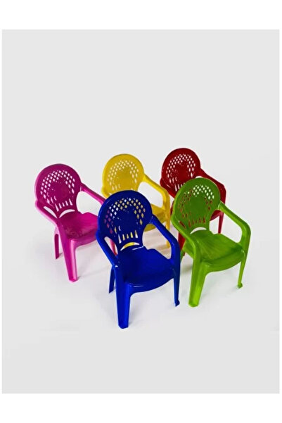 sterk Scaun mare, pentru copii, 32 x 38 x 60 cm, plastic, diverse culori