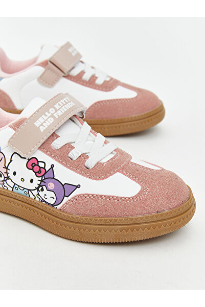 LC Waikiki Pembe Baskılı Kız Çocuk Spor Ayakkabı