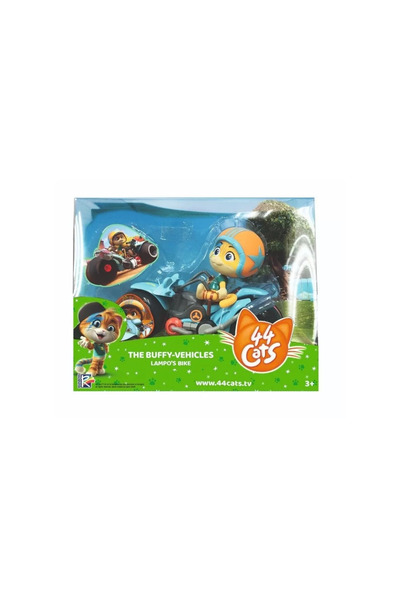 Simba Figurka 44 koček Lampo se sadou motocyklů