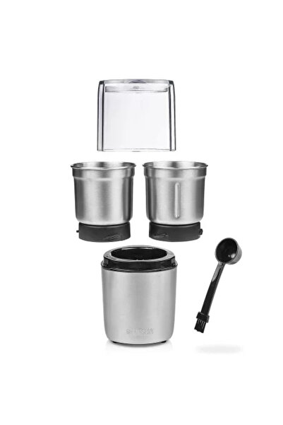 PRİNCESS Mini-tocător multifuncțional cu râșniță, 0,19 L, 200 W -