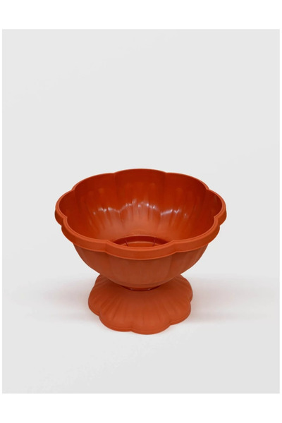 sterk Kvetináč s nožičkami, STERK, 42 x 30 cm, hnedý plast