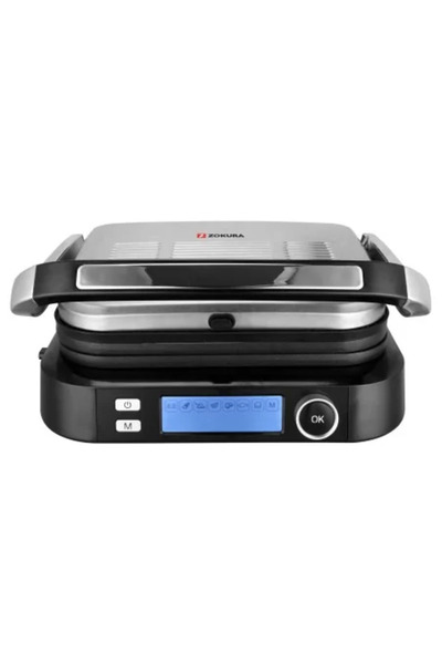 Zokura Smart Electric Grill, 2100 W, 7 Programs -