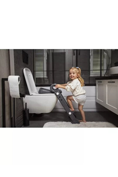 Babyjem Foldable Toilet Reducer with Ladder, (Color: Blue)