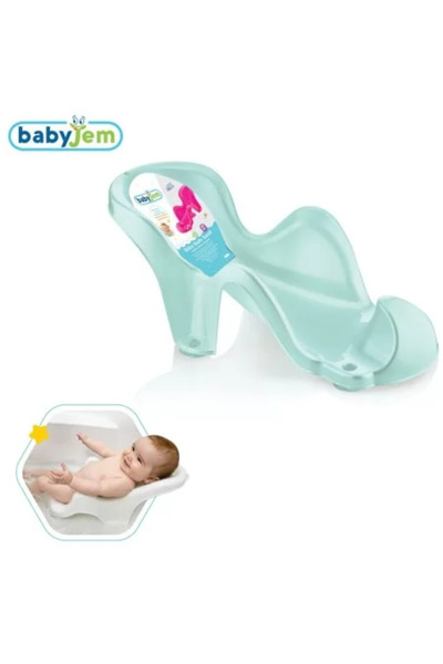 Babyjem Universal Anatomical Support for Baby Bath (Color: Pink)