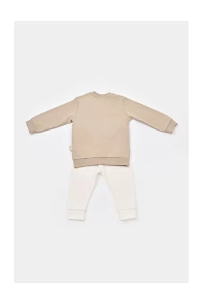 BabyCosy Giraffe polka dot long sleeve blouse and long pants set